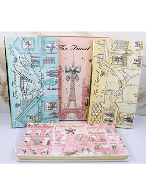 Too Faced Bundle Christmas In Paris & 3 More Cities Makeup Palette Collection